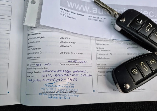 Audi A3 cena 25000 przebieg: 207000, rok produkcji 2008 z Pruszków małe 596